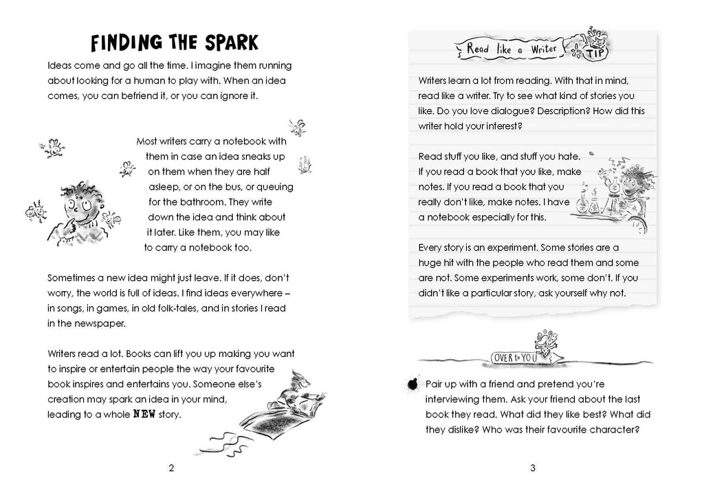 Making It Up As You Go Along: A Children’s Guide to Writing Stories