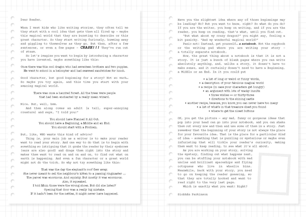 Making It Up As You Go Along: A Children’s Guide to Writing Stories